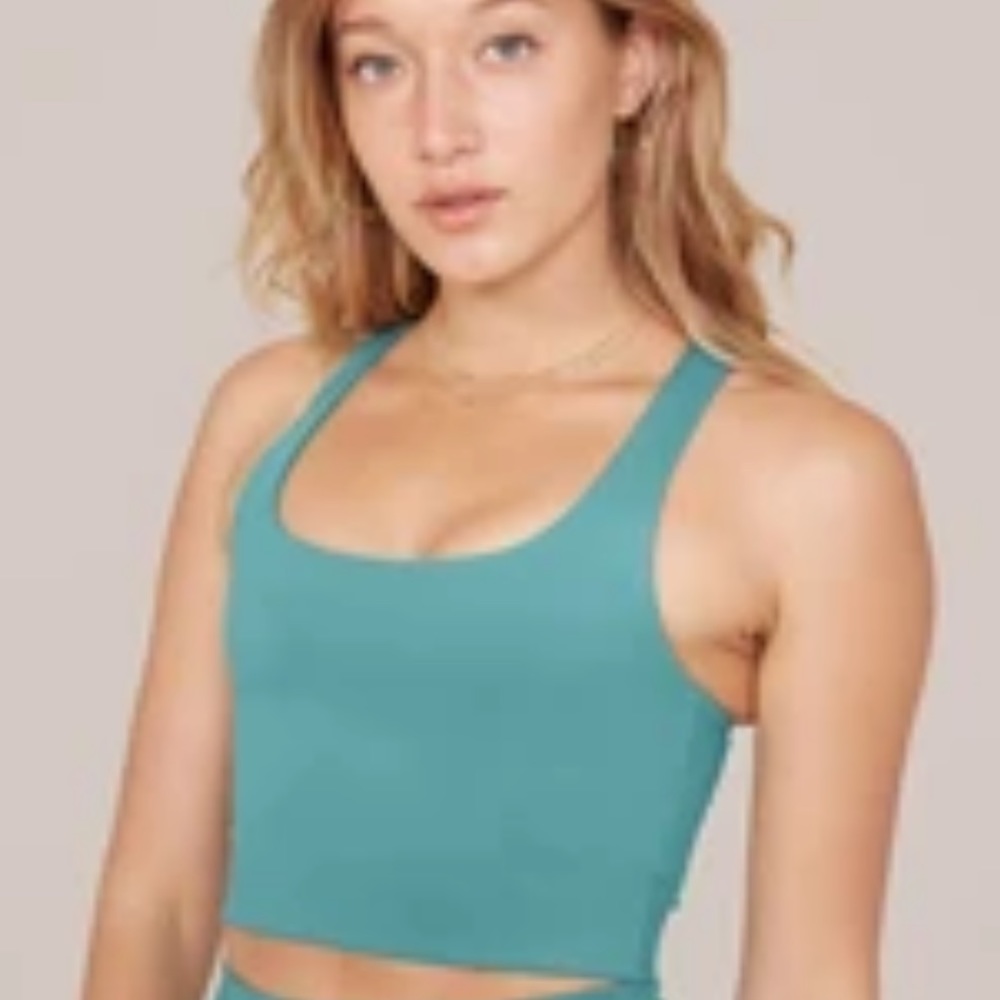 Girlfriend Collective Paloma Bra in Vine XS